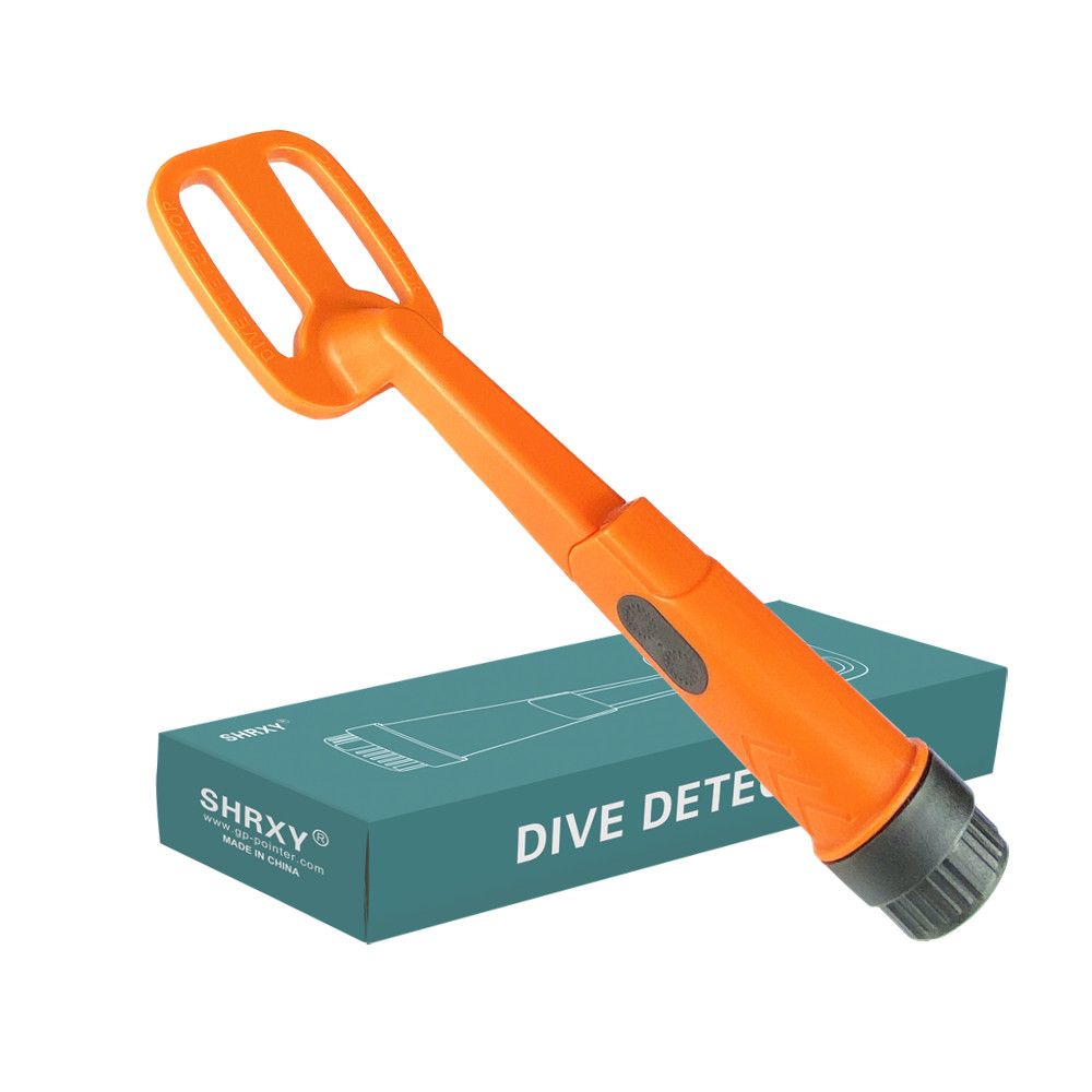 Waterproof Metal Detector Pinpointer - กันน้ำใต้น้ำเครื่องตรวจจับโลหะ Scuba Pulse Pinpointer Induction ดำน้ำสมบัติมือถือเหล็กม้วน