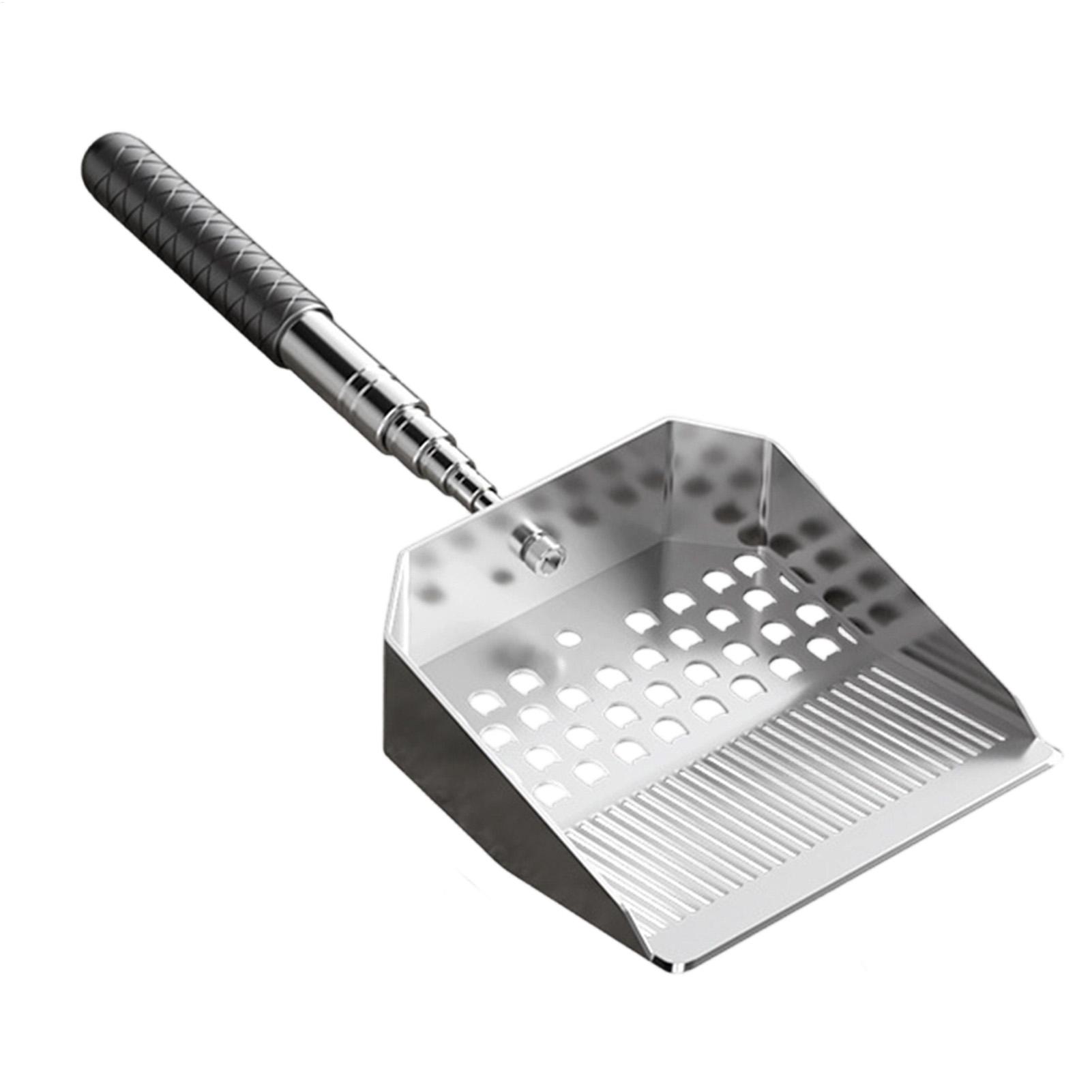 Sand Scoop Stainless Steel Beach Digging - ที่ตักทราย สแตนเลส ที่กรองทราย พลั่วขุดทราย อุปกรณ์ขุดหาหอยชายหาด สำหรับเด็กชาย
