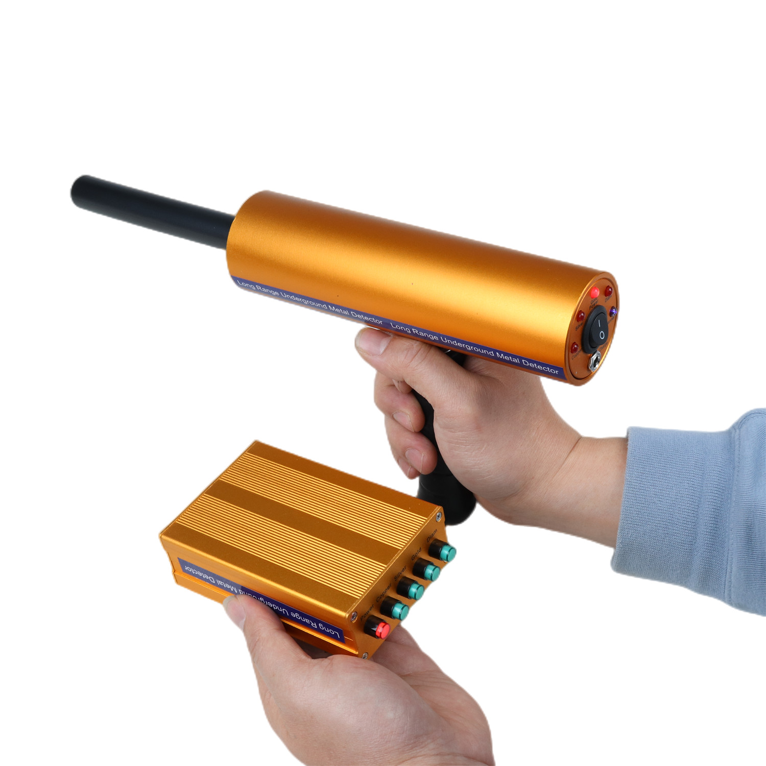 Gold Detector Long Range Locator - เครื่องตรวจจับทองคำในระยะไกล800เมตรเครื่องตรวจจับทองคำเครื่องเงินทองแดงทองเพชรเครื่องหาตำแหน่ง