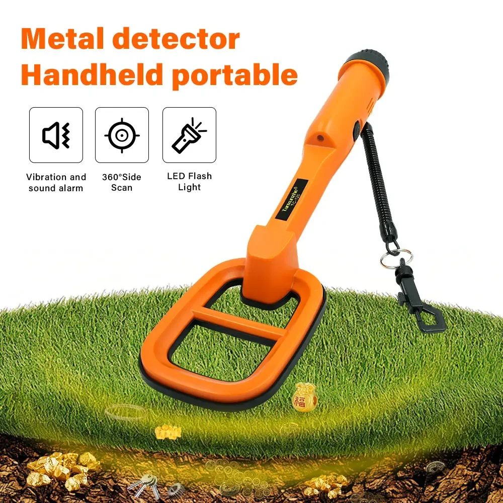 Waterproof Metal Detector Pinpointer - เครื่องตรวจจับโลหะแบบมือถือ TC-120 กันน้ำ ระบบพัลส์อินดักชัน สำหรับดำน้ำ ค้นหาสมบัติใต้น้ำ