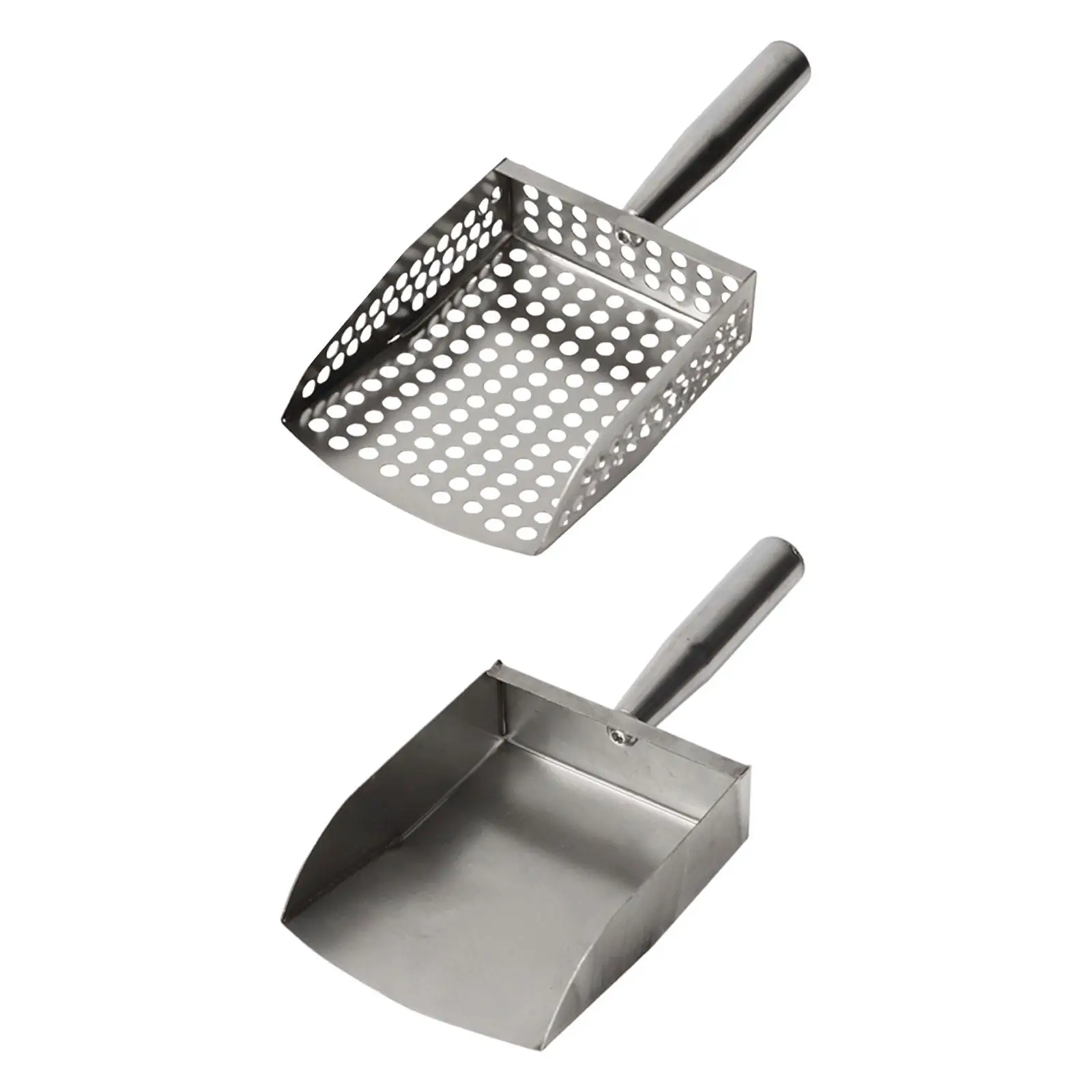Sand Scoop Stainless Steel Beach Digging - พลั่วตักชายหาดอเนกประสงค์ พกพาสะดวก ใช้สำหรับตักหาสัตว์ทะเล ตักหอย ขุดทราย คัดแยกสิ่งของ