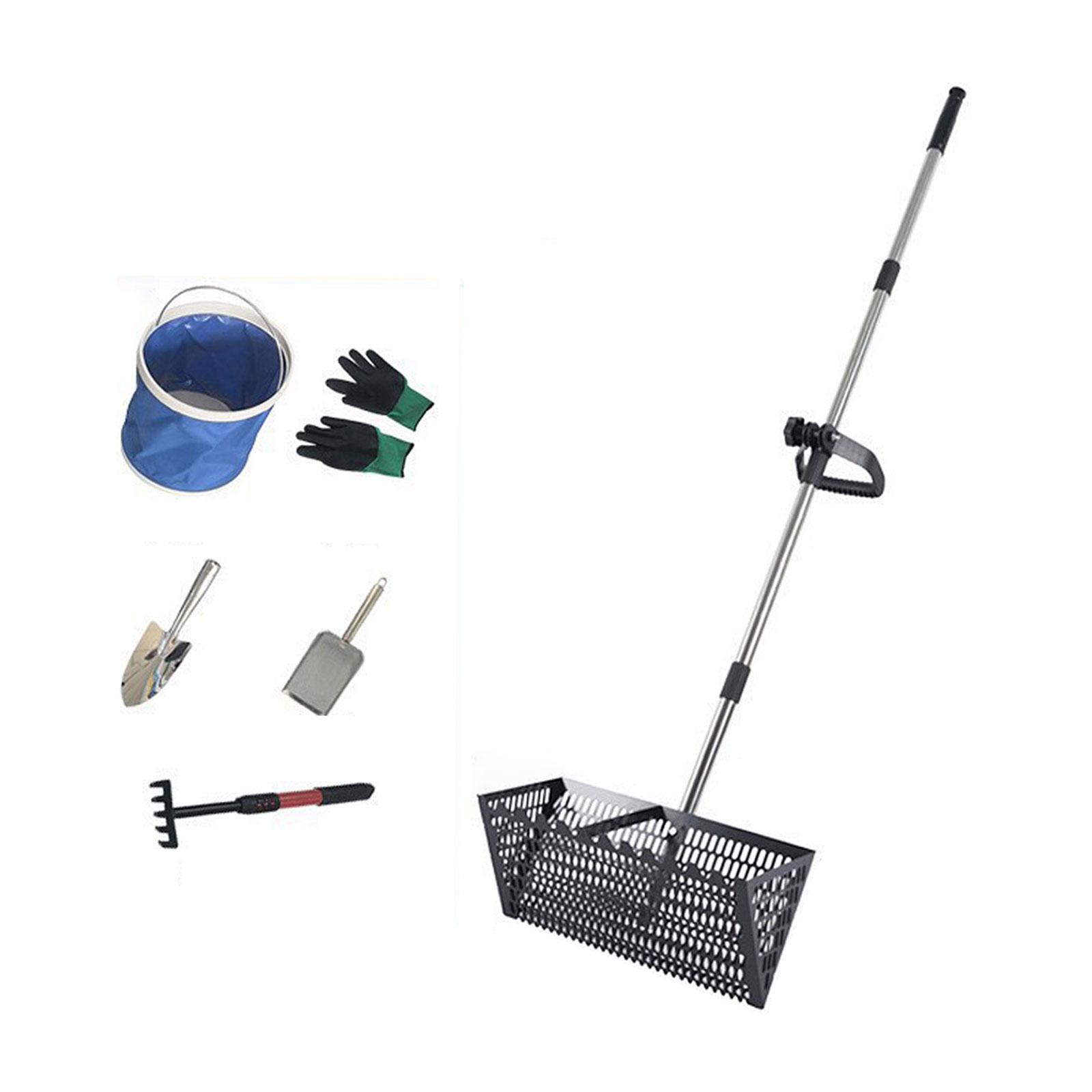 ตะแกรงกรองทรายชายหาด ช้อนตักทร - Sand Scoop Stainless Steel Beach Digging บทวิจารณ์และราคา