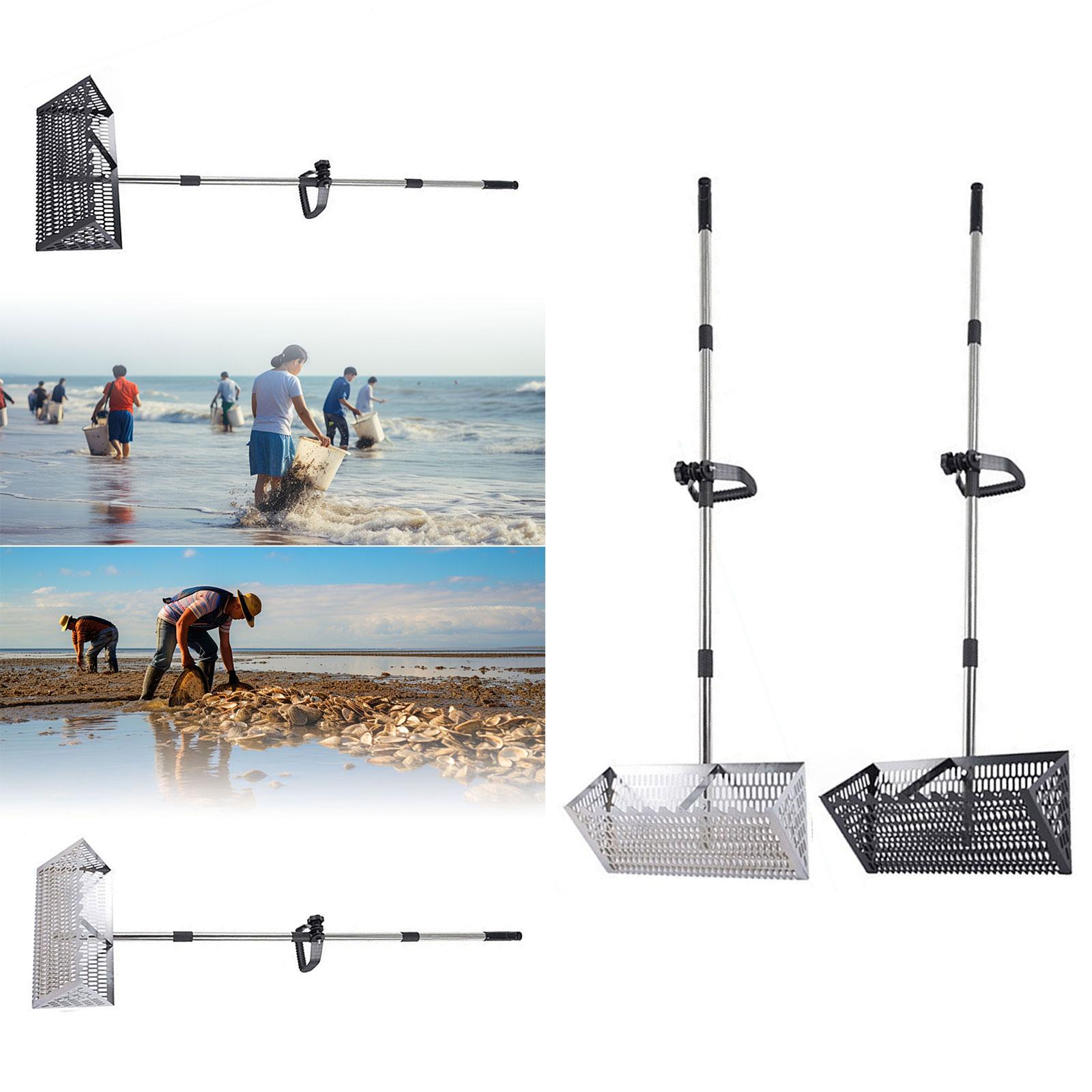 ตะแกรงกรองทรายชายหาด ช้อนตักทร - Sand Scoop Stainless Steel Beach Digging บทวิจารณ์และราคา