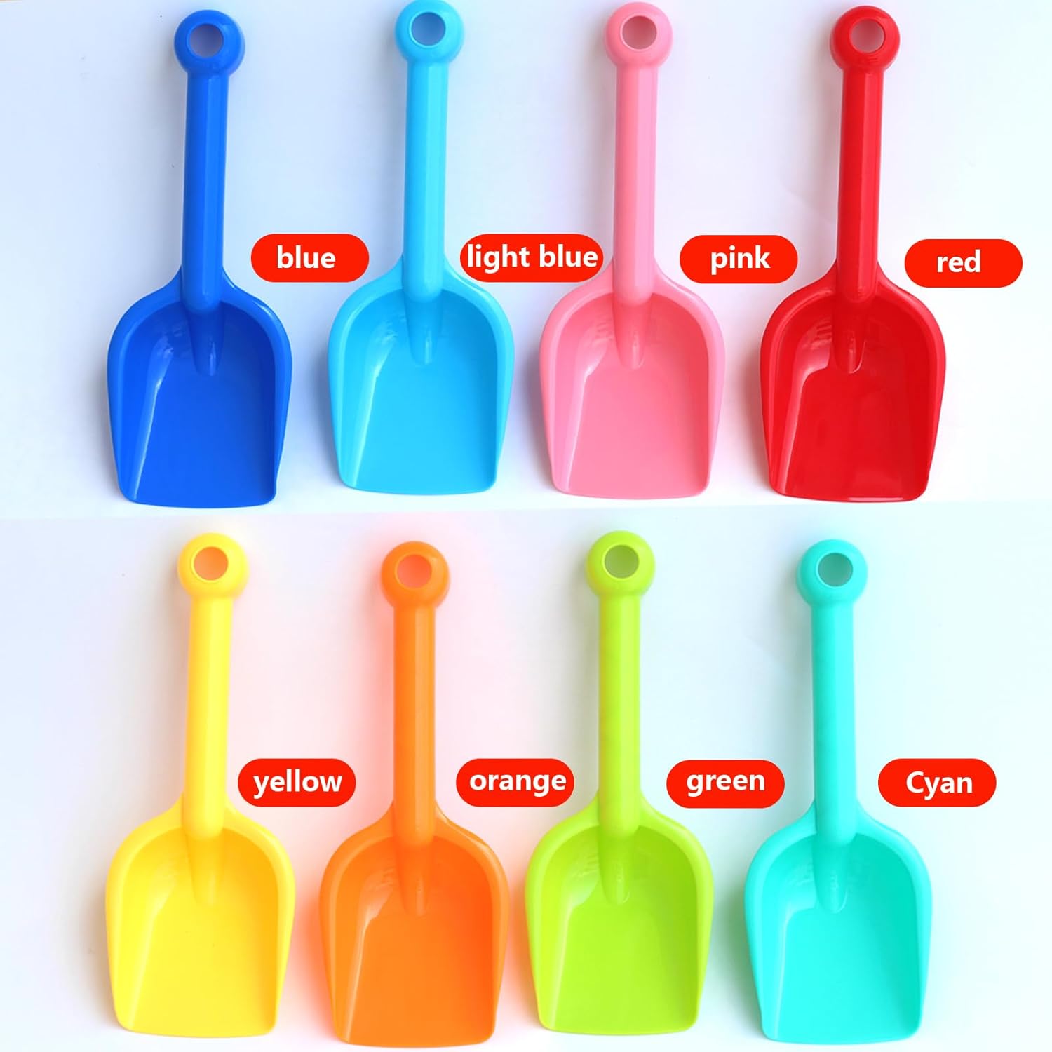 ชุดพลั่วพลาสติกสำหรับเด็ก 8 ชิ - Sand Scoop Stainless Steel Beach Digging บทวิจารณ์และราคา