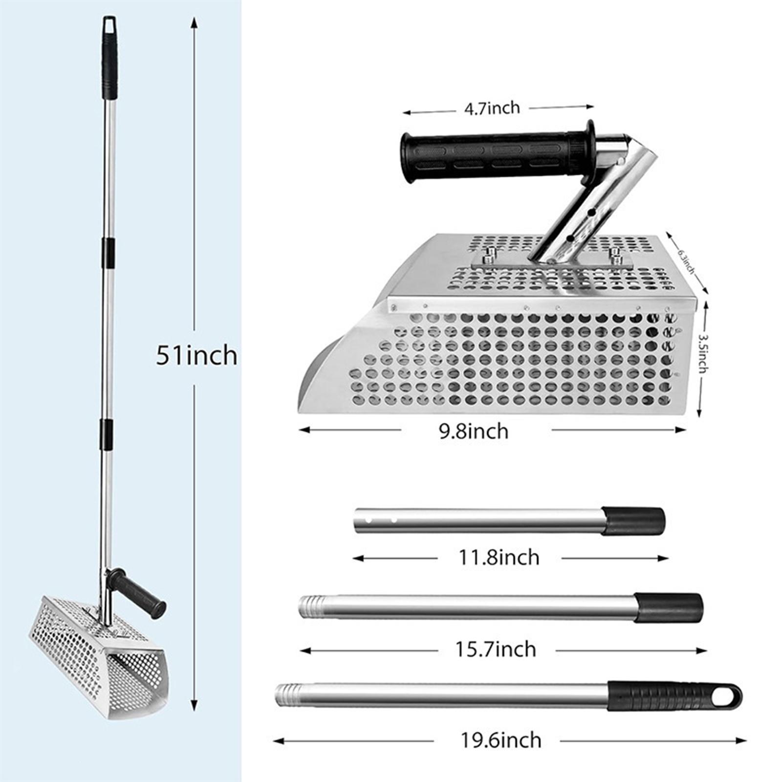 พลั่วตักทรายด้ามยาว สำหรับค้นห - Treasure Hunting Shovel Digging Tool บทวิจารณ์และราคา