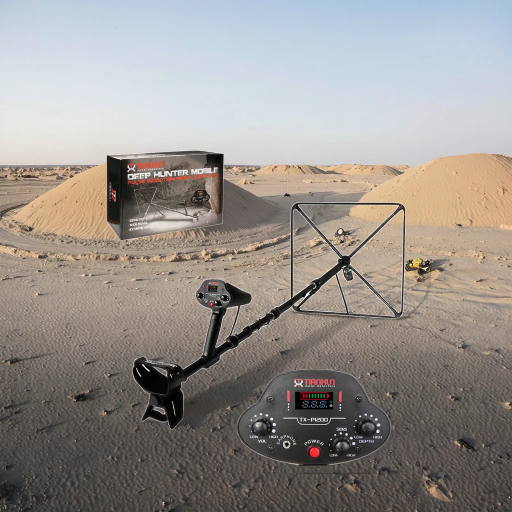 เครื่องตรวจจับโลหะอุตสาหกรรมสำ - Gold Detector Long Range Locator บทวิจารณ์และราคา