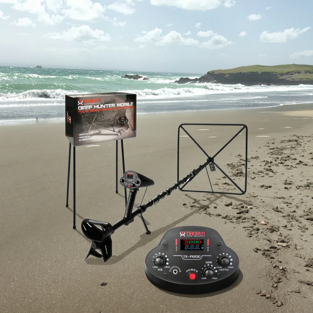เครื่องตรวจจับโลหะอุตสาหกรรมสำ - Gold Detector Long Range Locator บทวิจารณ์และราคา