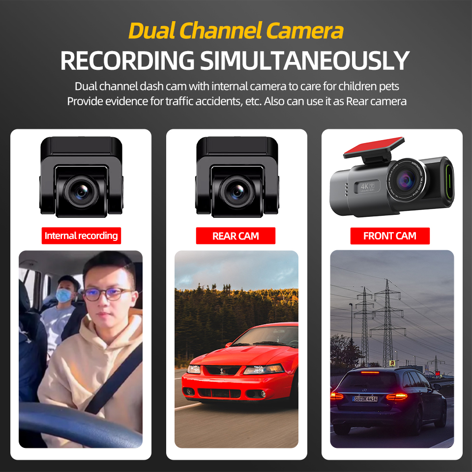 Dash Cam 4K GPS WIFI APP 24H N - Ground Penetrating Radar Scanner บทวิจารณ์และราคา