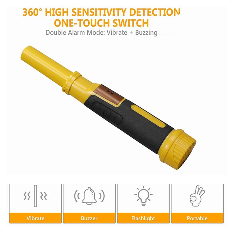 ABZZ-2X เครื่องตรวจจับโลหะใต้น - Waterproof Metal Detector Pinpointer บทวิจารณ์และราคา