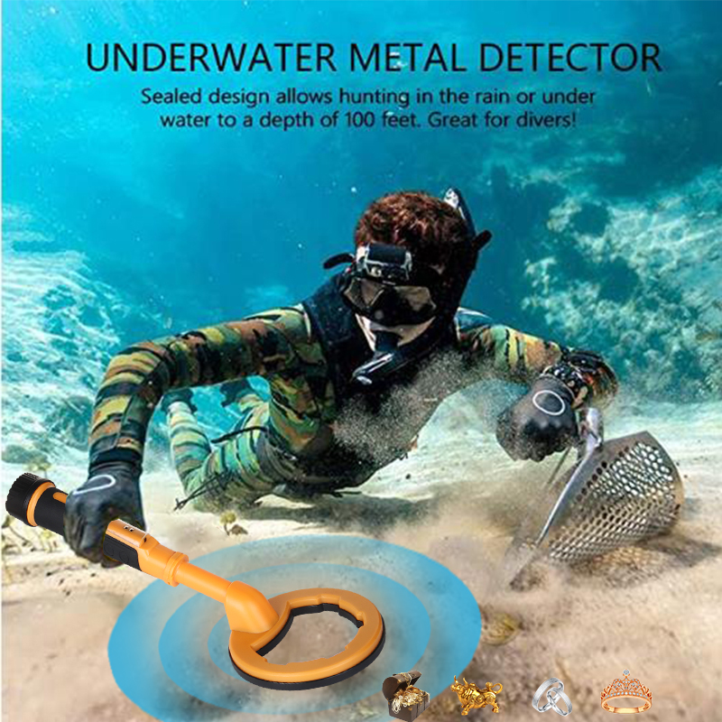 เครื่องตรวจจับดำน้ำชีพจรเครื่อ - Waterproof Metal Detector Pinpointer บทวิจารณ์และราคา