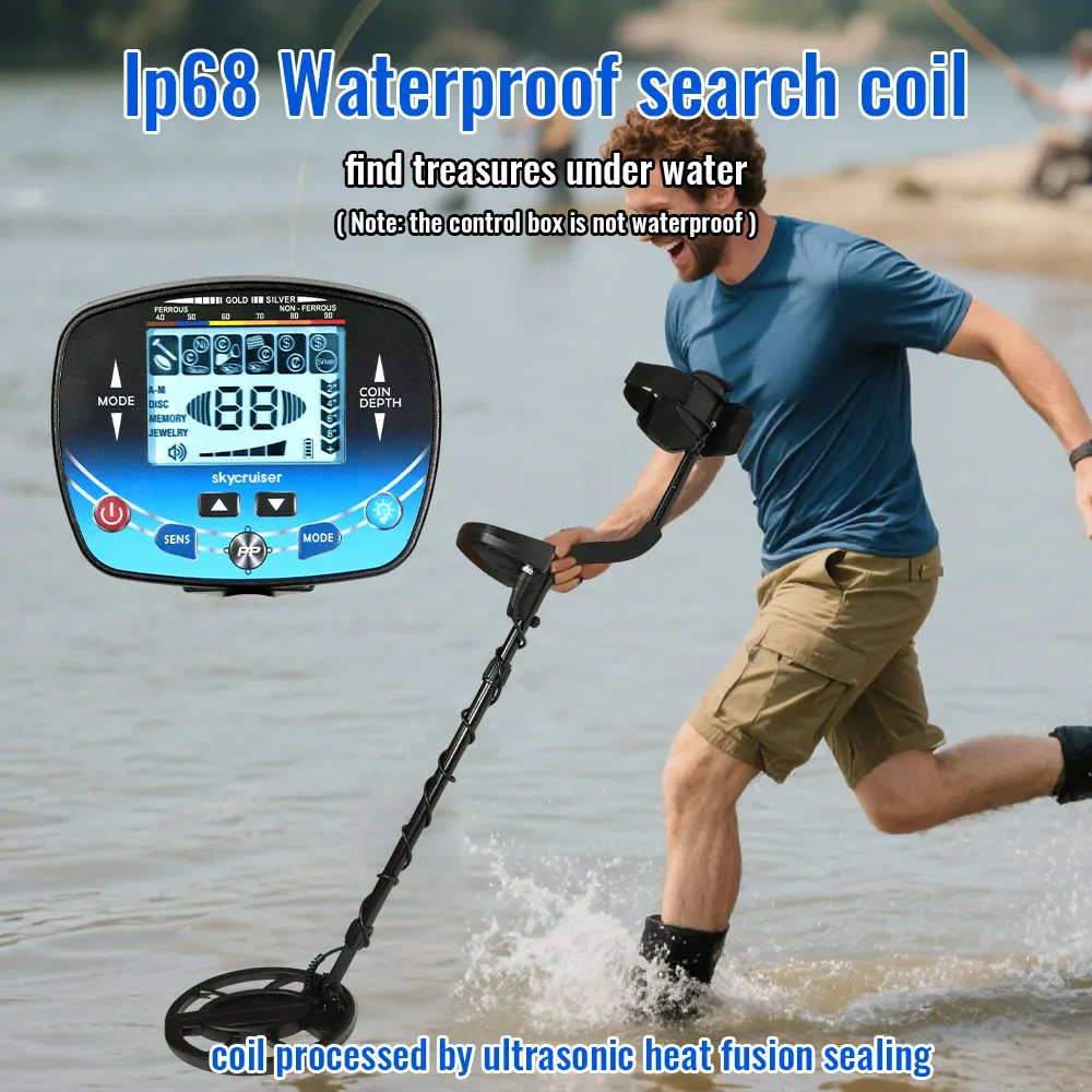 เครื่องตรวจจับโลหะแบบมืออาชีพ  - Waterproof Metal Detector Pinpointer บทวิจารณ์และราคา