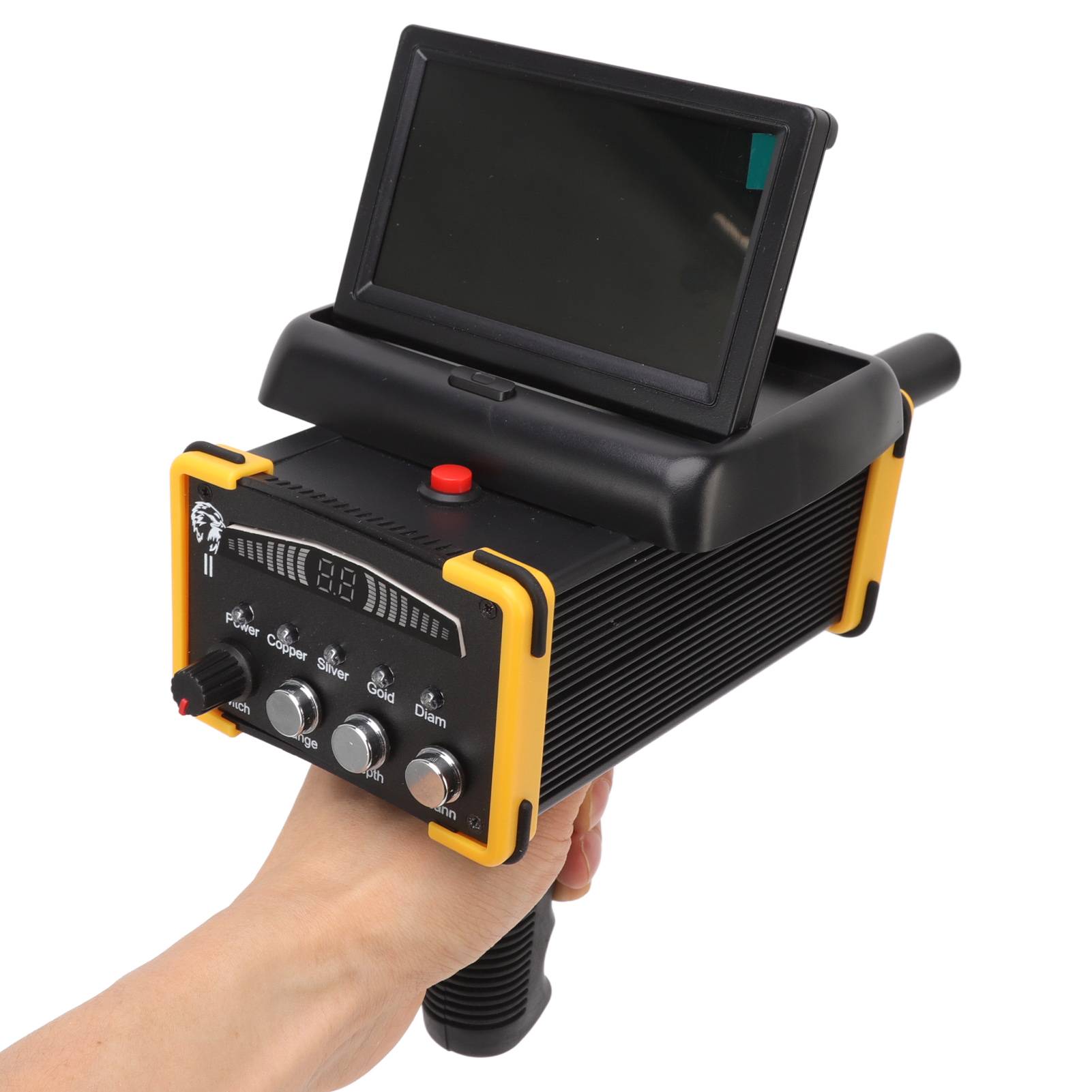 เครื่องตรวจจับโลหะแบบพับได้ 30 - Waterproof Metal Detector Pinpointer บทวิจารณ์และราคา