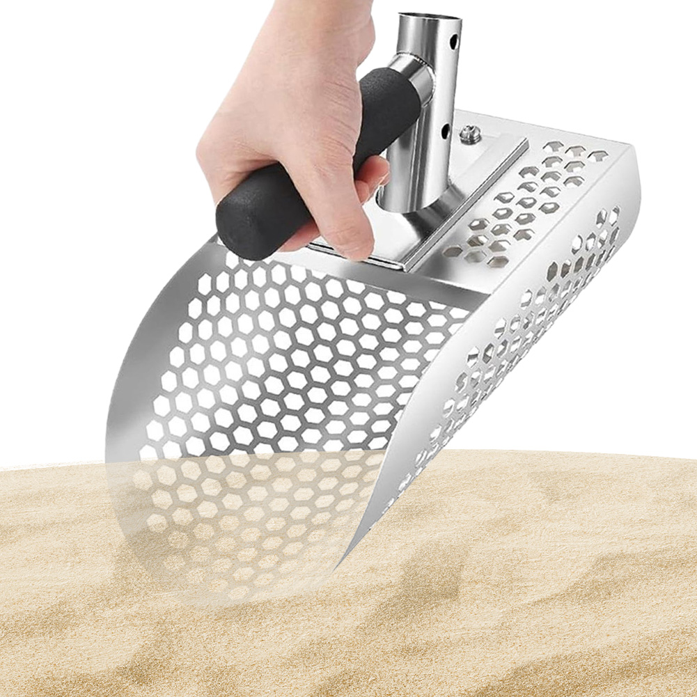 ที่ตักทรายสแตนเลส เครื่องมือตร - Treasure Hunting Shovel Digging Tool บทวิจารณ์และราคา