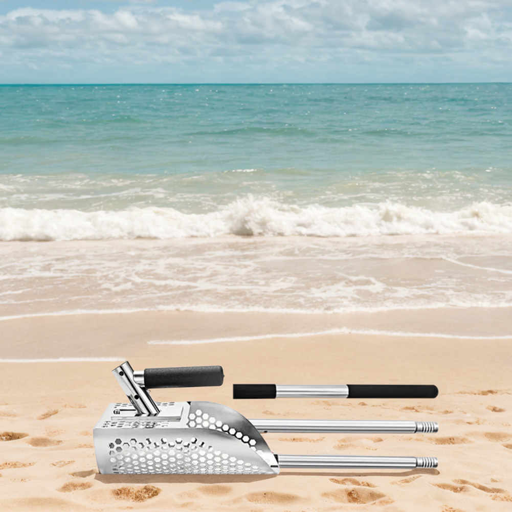 ที่ตักทรายสแตนเลส เครื่องมือตร - Treasure Hunting Shovel Digging Tool บทวิจารณ์และราคา