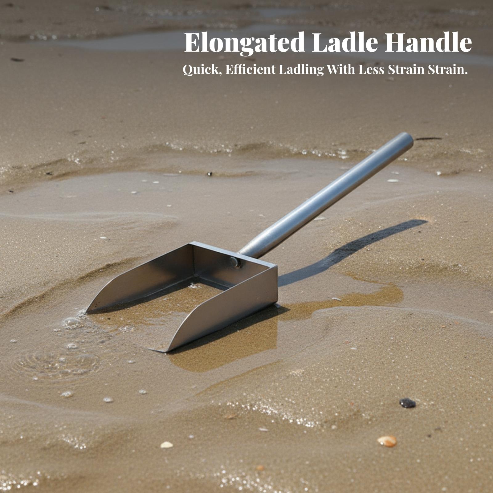 พลั่วกรองทรายชายหาดสแตนเลส เคร - Treasure Hunting Shovel Digging Tool บทวิจารณ์และราคา