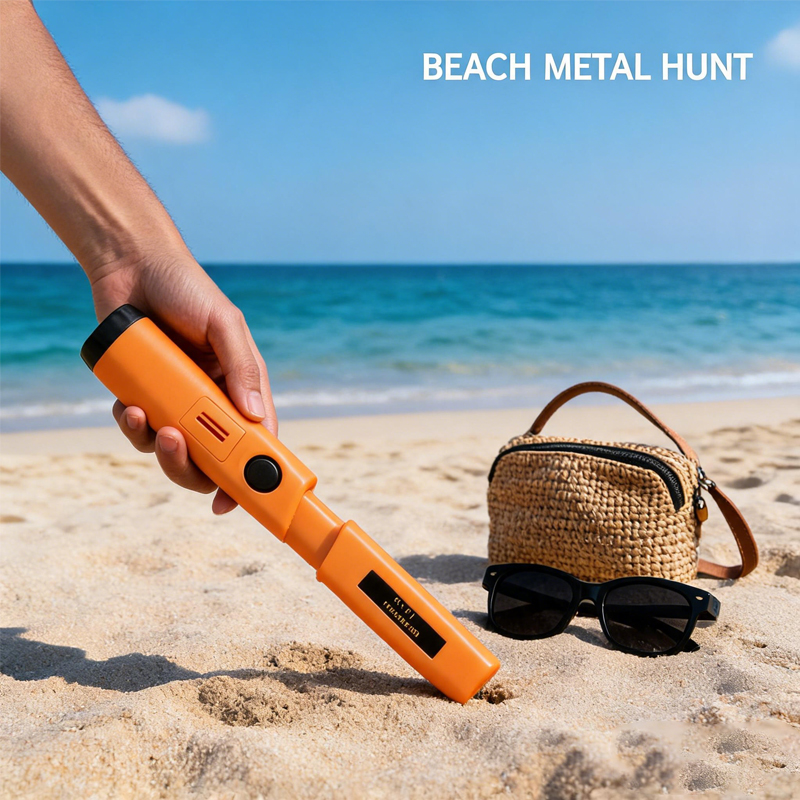 TC-110 เครื่องตรวจจับโลหะแบบมื - Waterproof Metal Detector Pinpointer บทวิจารณ์และราคา