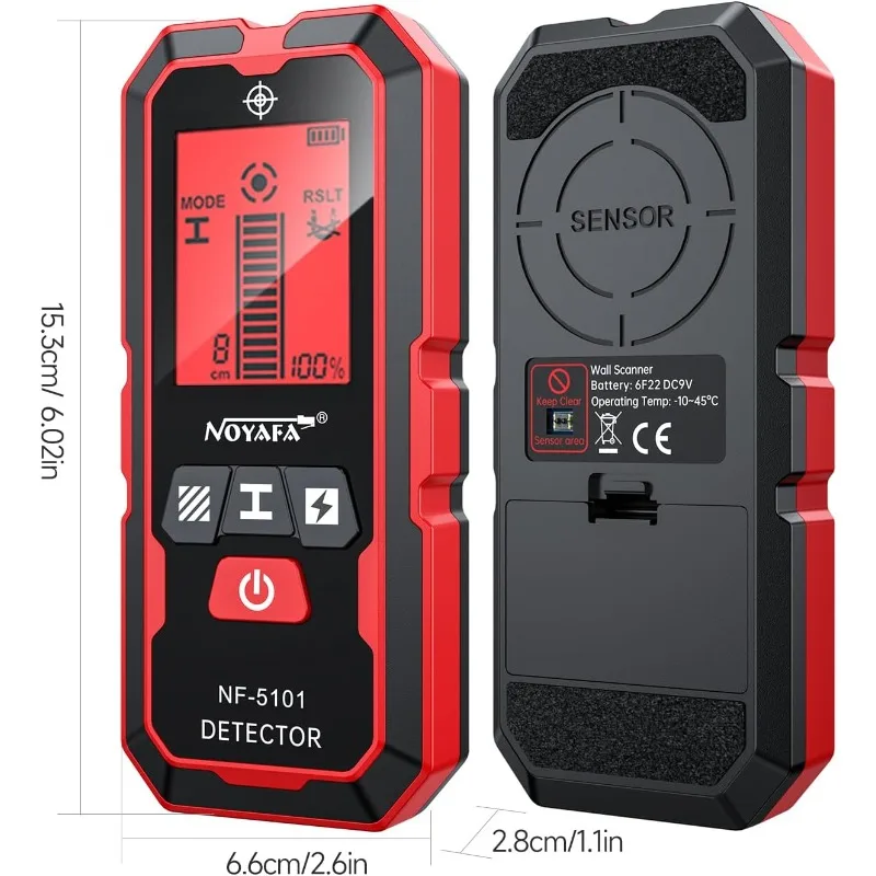 NOYAFA NF-5101 เครื่องสแกนผนัง - Ground Penetrating Radar Scanner บทวิจารณ์และราคา