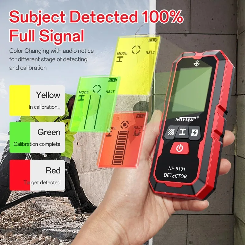 NOYAFA NF-5101 เครื่องสแกนผนัง - Ground Penetrating Radar Scanner บทวิจารณ์และราคา