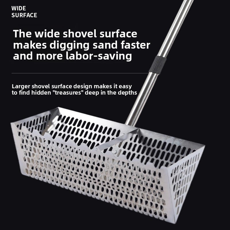 ที่ตักทรายชายหาดสแตนเลส เครื่อ - Sand Scoop Stainless Steel Beach Digging บทวิจารณ์และราคา