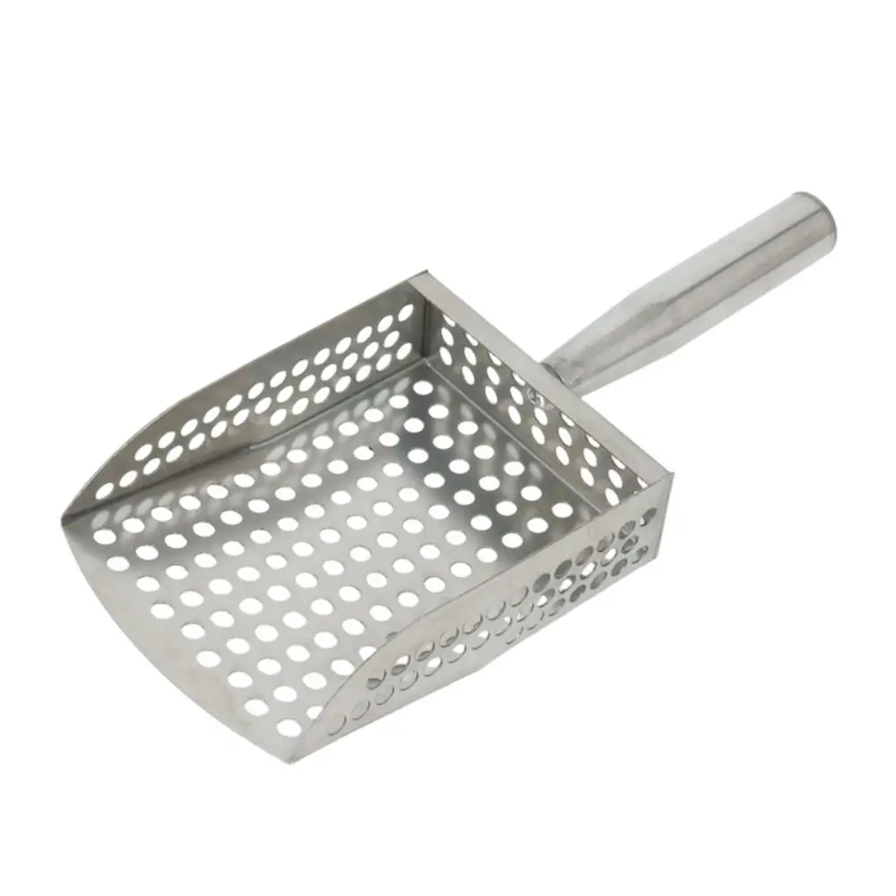 พลั่วตักทรายตาข่ายสแตนเลสสำหรั - Sand Scoop Stainless Steel Beach Digging บทวิจารณ์และราคา
