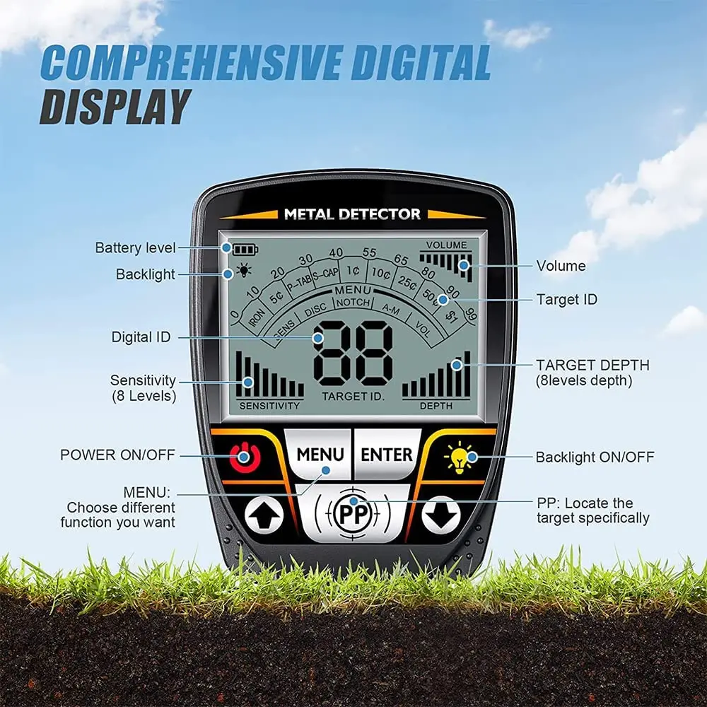 เครื่องตรวจจับทองใต้ดิน Tianxu - Gold Detector Long Range Locator บทวิจารณ์และราคา