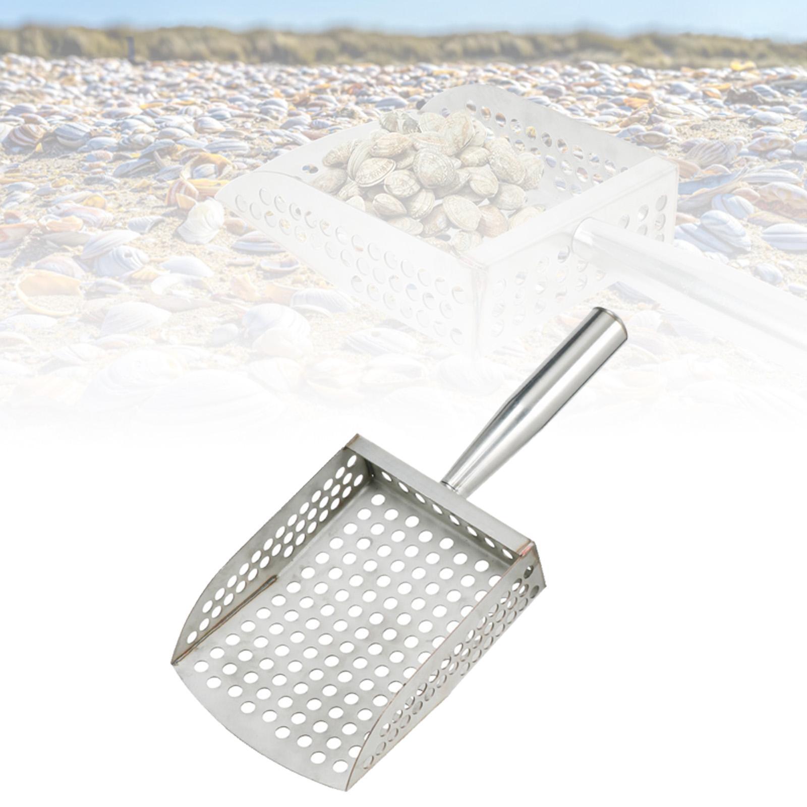 ที่ตักทรายแบบมือถือ ด้ามจับถนั - Sand Scoop Stainless Steel Beach Digging บทวิจารณ์และราคา