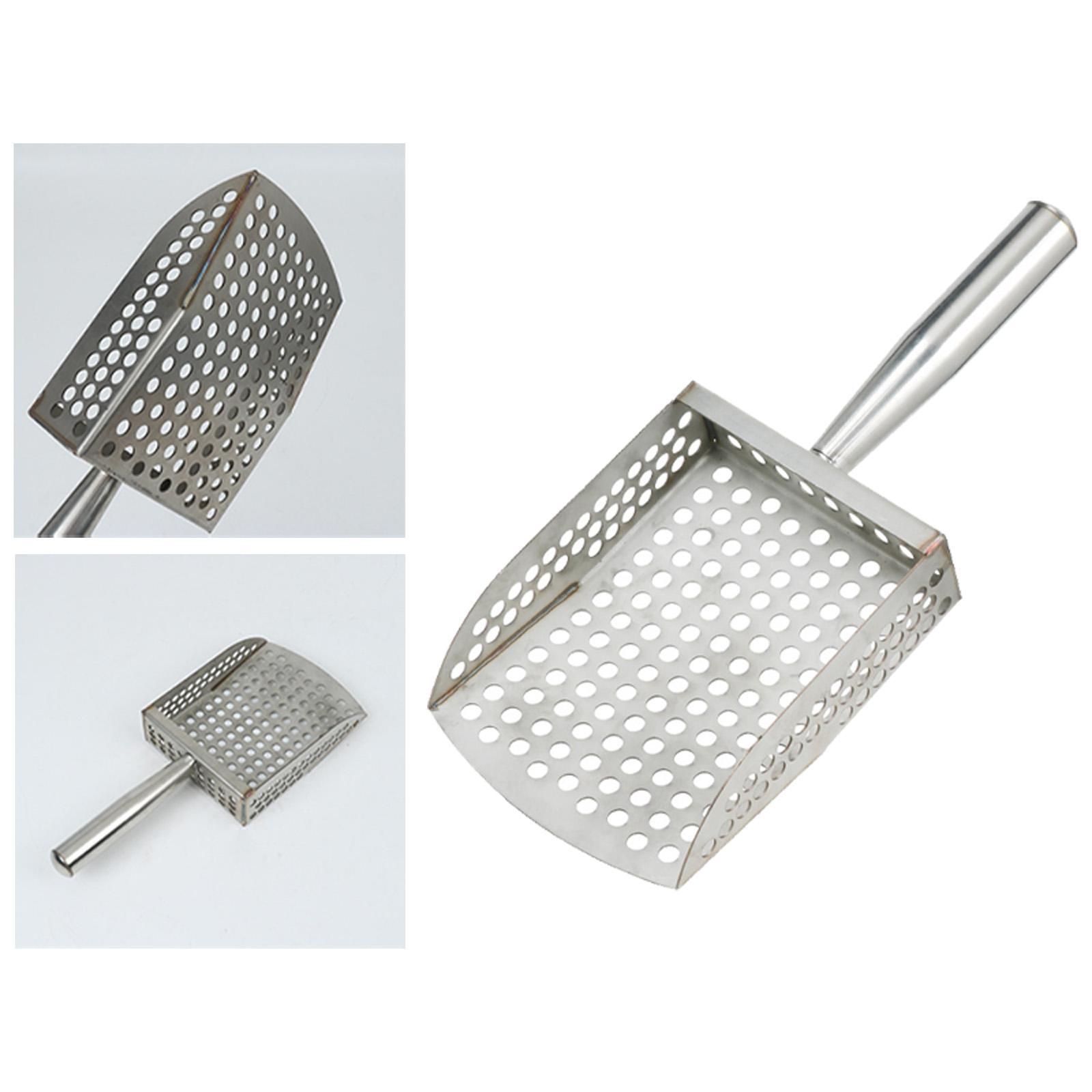ที่ตักทรายแบบมือถือ ด้ามจับถนั - Sand Scoop Stainless Steel Beach Digging บทวิจารณ์และราคา