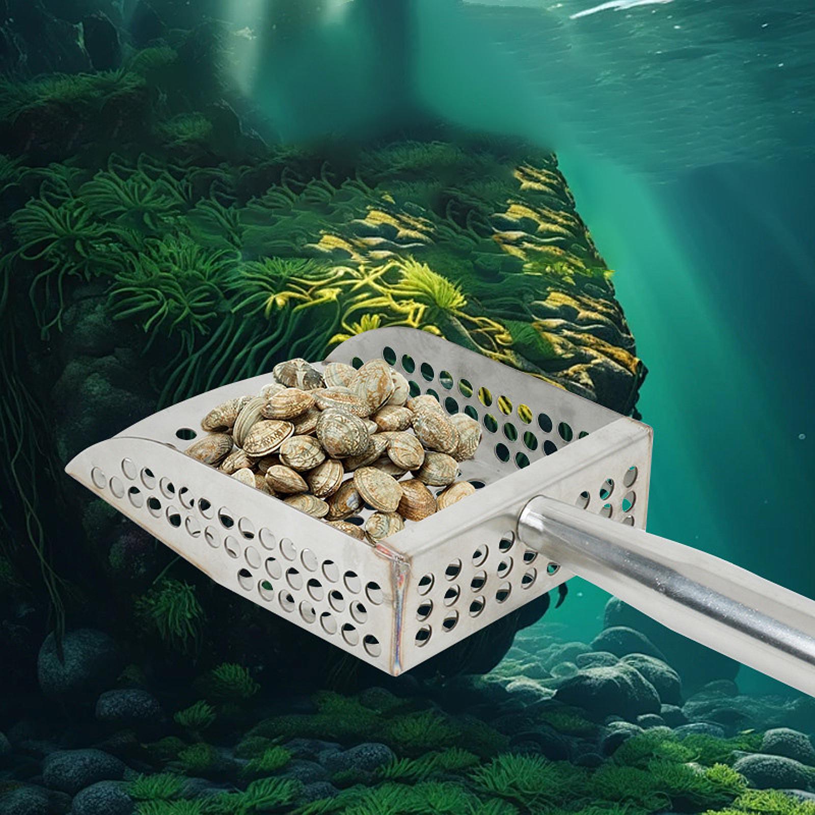 ที่ตักทรายแบบมือถือ ด้ามจับถนั - Sand Scoop Stainless Steel Beach Digging บทวิจารณ์และราคา