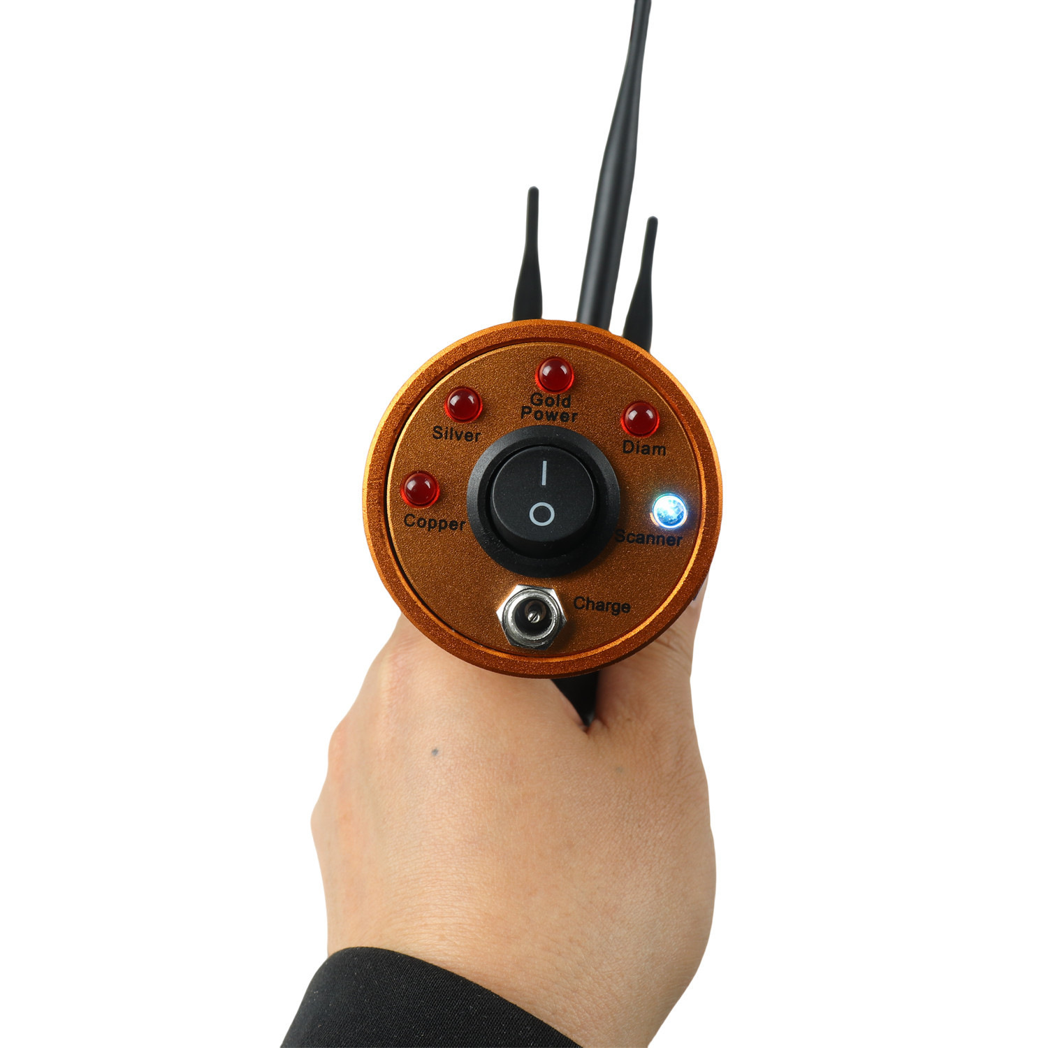 เครื่องตรวจจับโลหะแบบใหม่ ระยะ - Gold Detector Long Range Locator บทวิจารณ์และราคา
