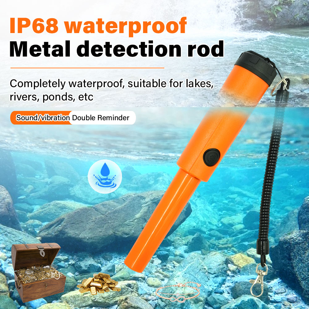 เครื่องตรวจจับโลหะแบบมือถือรุ่ - Waterproof Metal Detector Pinpointer บทวิจารณ์และราคา
