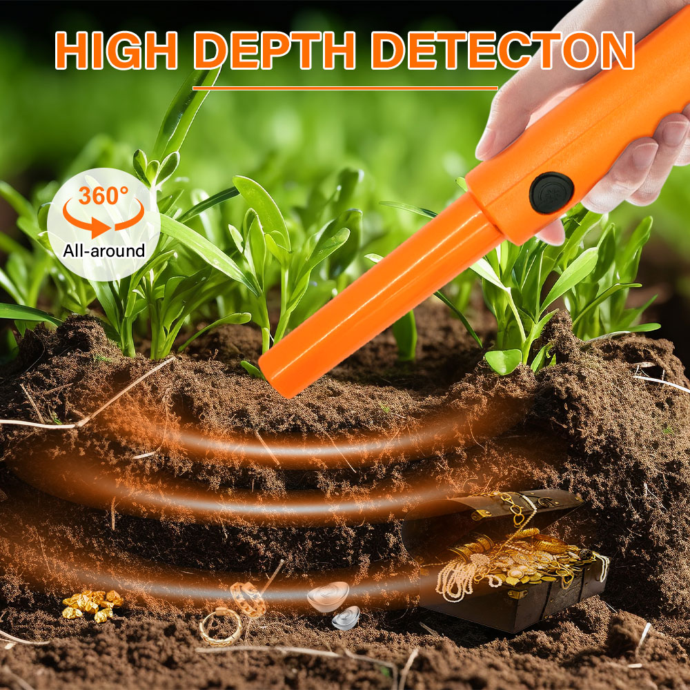 เครื่องตรวจจับโลหะแบบมือถือรุ่ - Waterproof Metal Detector Pinpointer บทวิจารณ์และราคา
