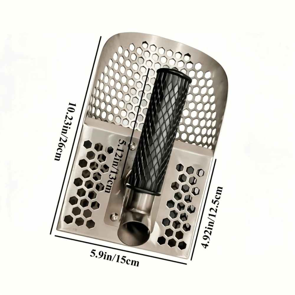 ที่ตักทรายสแตนเลสสำหรับเครื่อง - Sand Scoop Stainless Steel Beach Digging บทวิจารณ์และราคา