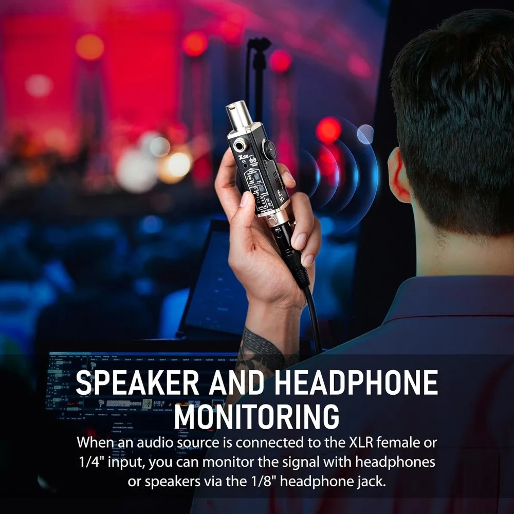 เครื่องทดสอบเสียงแบบพกพา Xvive - Metal Detector Headphones Audio บทวิจารณ์และราคา