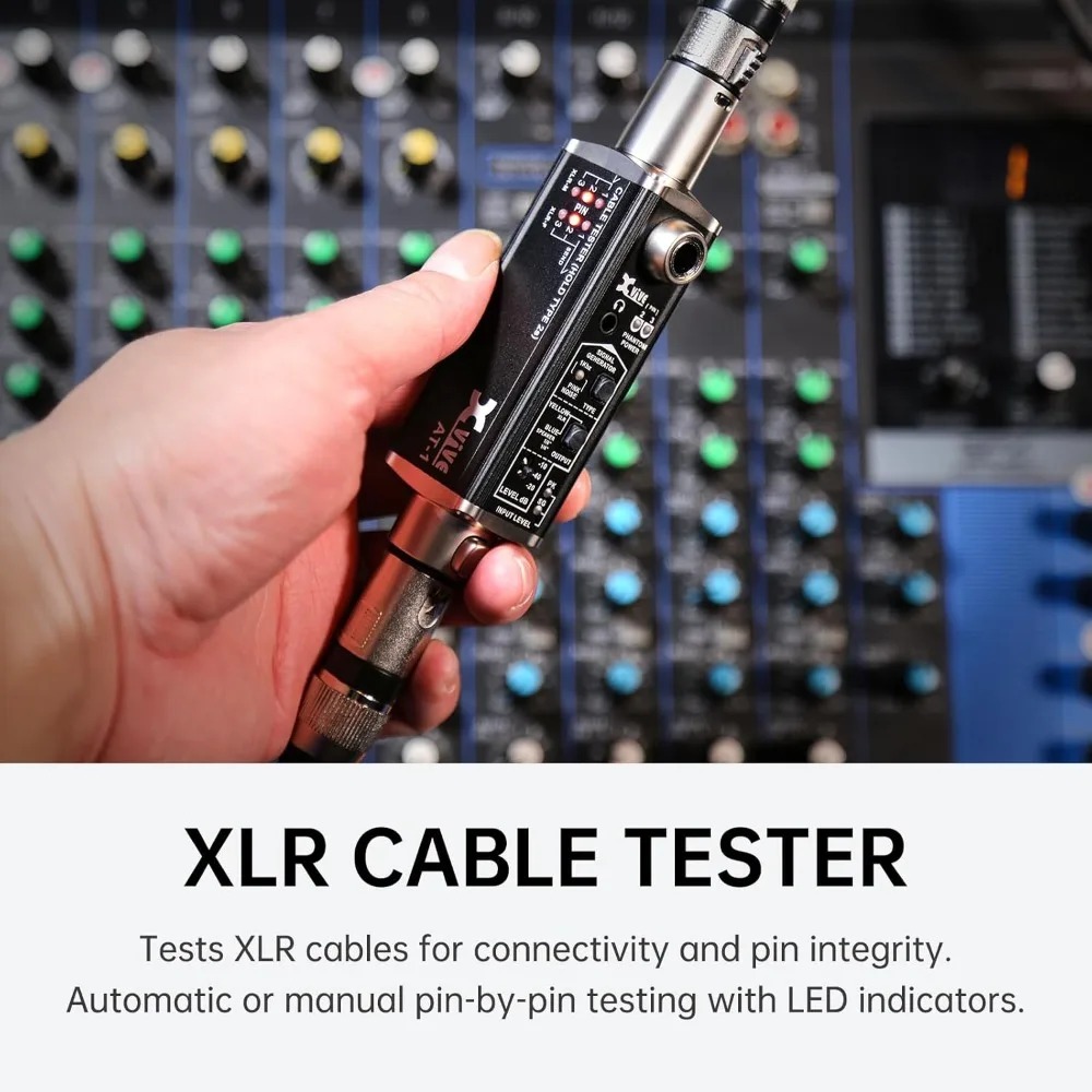 เครื่องทดสอบเสียงแบบพกพา Xvive - Metal Detector Headphones Audio บทวิจารณ์และราคา
