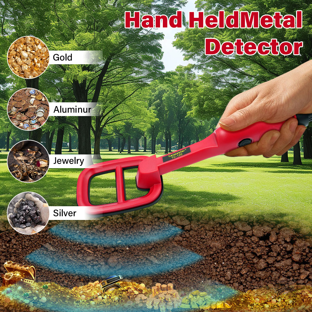 TC-120 เครื่องตรวจจับโลหะแบบมื - Waterproof Metal Detector Pinpointer บทวิจารณ์และราคา