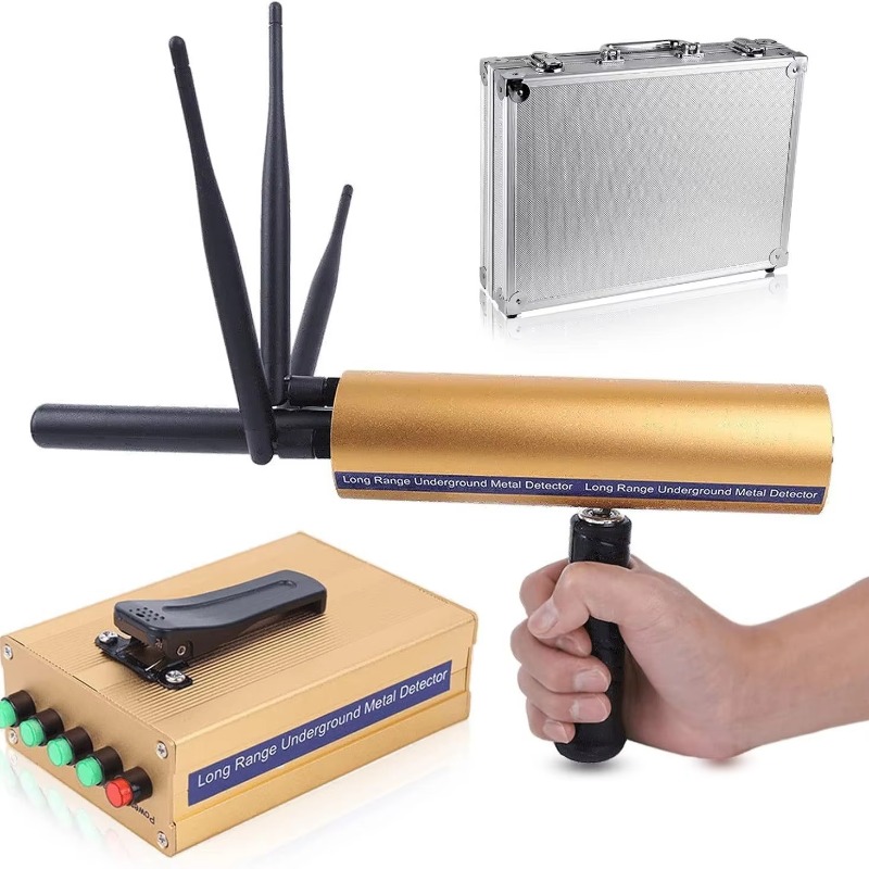 เครื่องตรวจจับโลหะแบบใหม่ ระยะ - Gold Detector Long Range Locator บทวิจารณ์และราคา